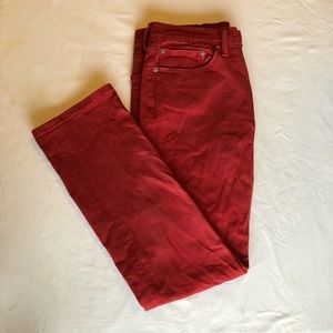 Red Levi Jeans
